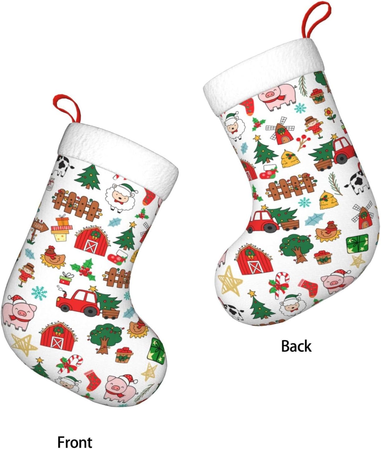 Animaux de ferme, cadeaux de n - Christmas Stocking Hanging avis et prix