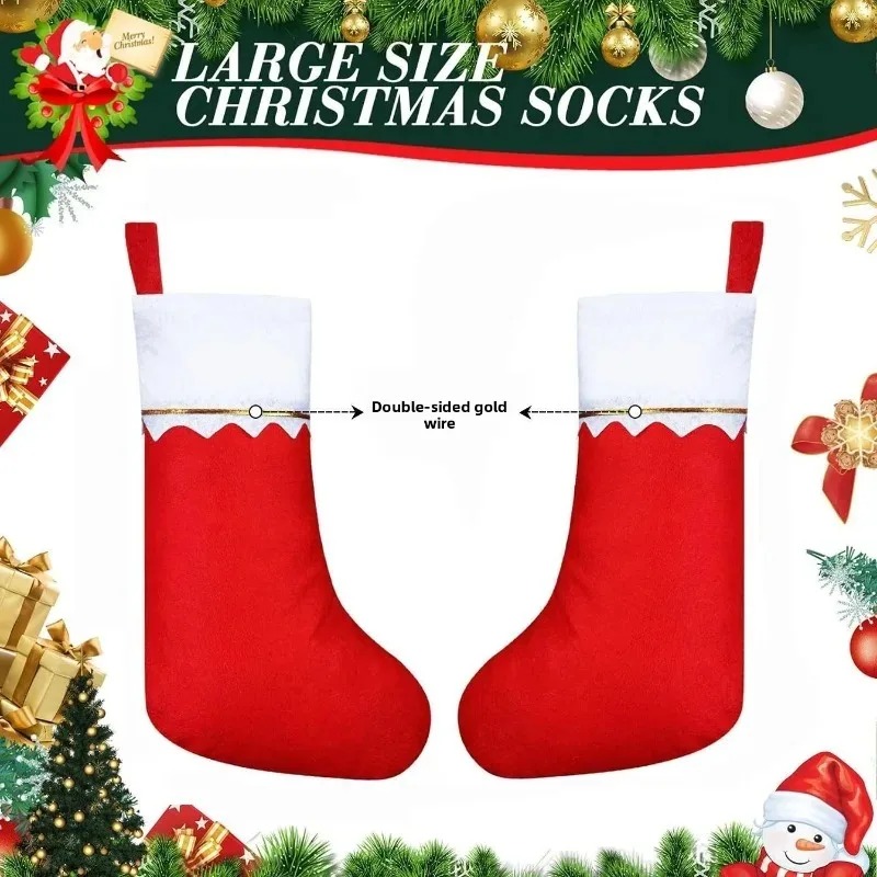 Lot de 12-24 chaussettes de No - Christmas Stocking Hanging avis et prix
