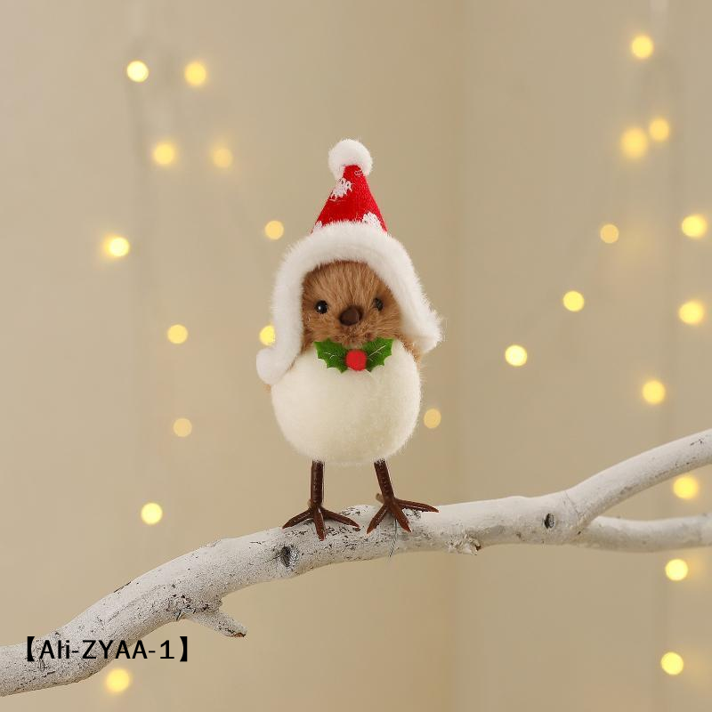 【A】Ornements de Noël en peluch - Santa Hat Plush avis et prix