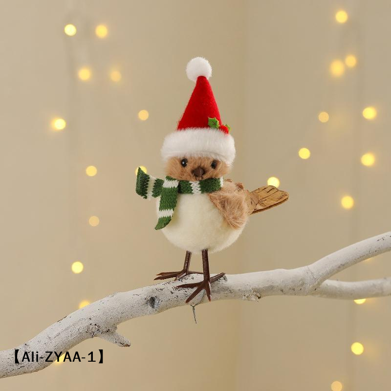 【A】Ornements de Noël en peluch - Santa Hat Plush avis et prix