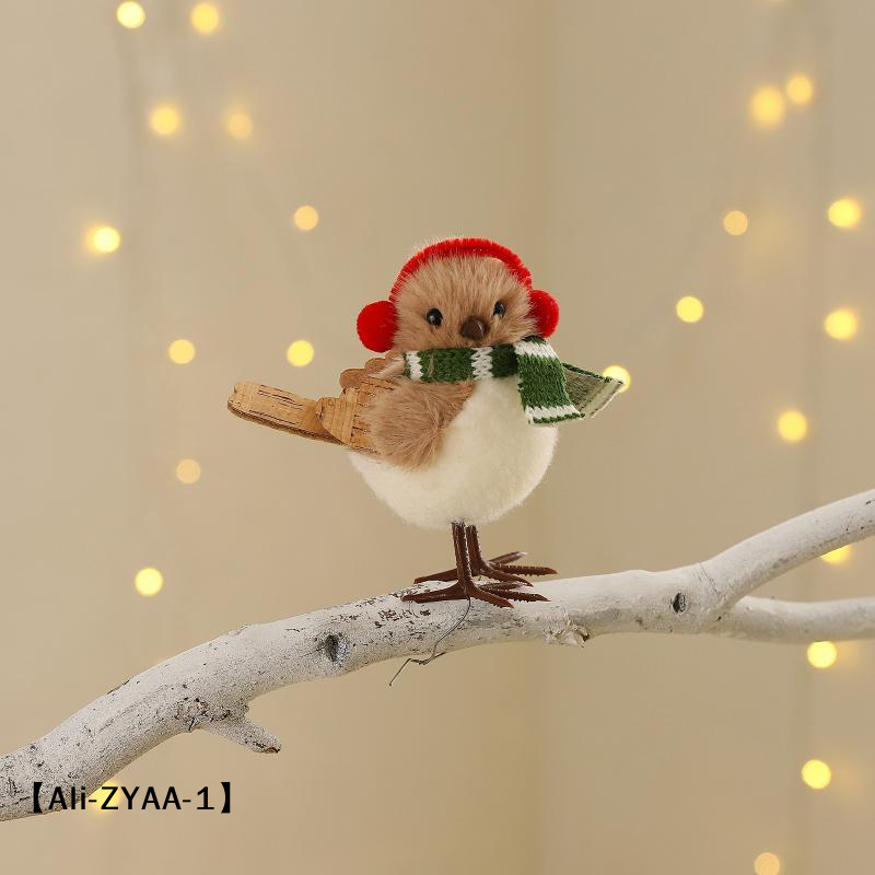 【A】Ornements de Noël en peluch - Santa Hat Plush avis et prix