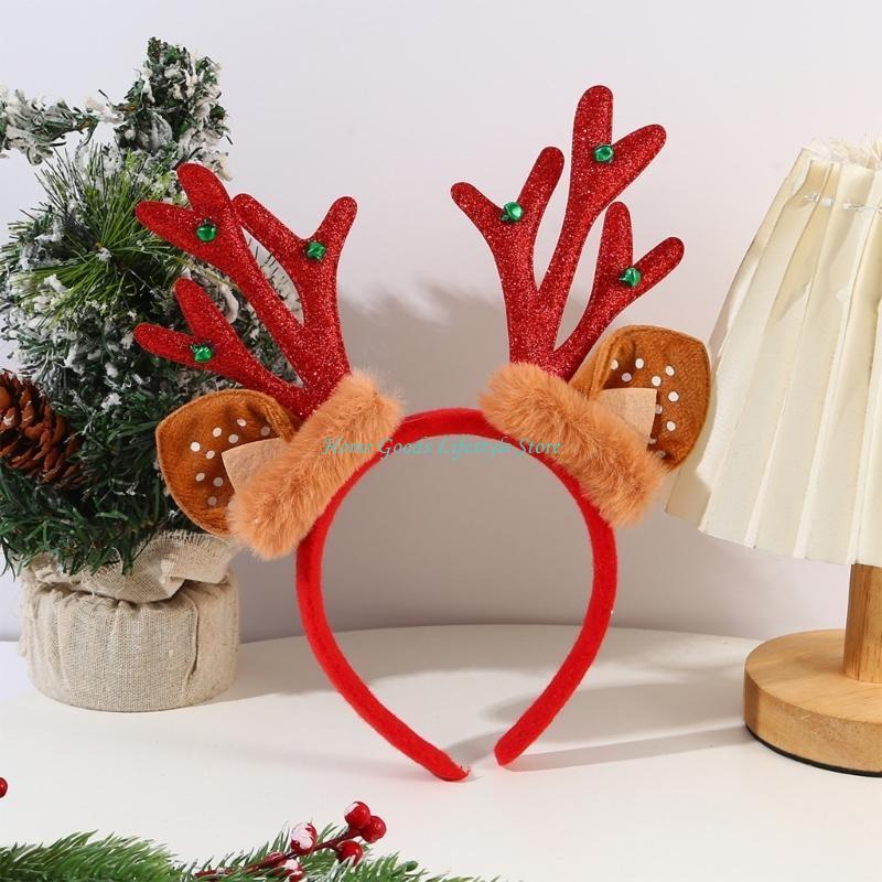 E74E – lot 6 bandeaux en bois  - Reindeer Antlers Headband avis et prix