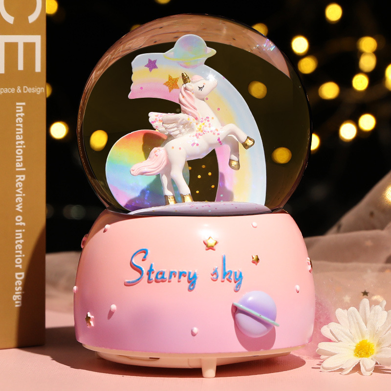 Nouvelle boule de cristal boît - Snow Globe Musical avis et prix
